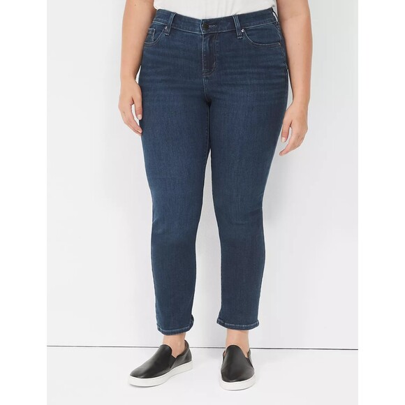 Lane Bryant Flex Magic Waistband signature Fit Mid Rise Straight size 26 - Picture 2 of 6